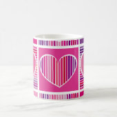 ハート コーヒーマグカップ (中央)