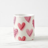 ハート コーヒーマグカップ (中央)