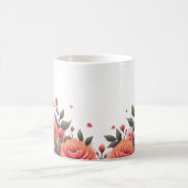 ハート コーヒーマグカップ (中央)