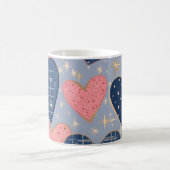 ハート コーヒーマグカップ (中央)