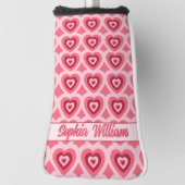 ハート ゴルフヘッドカバー (回転90)