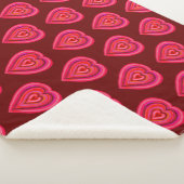 ハート シェルパブランケット (3/4)