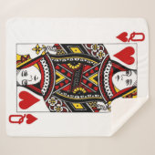 ハート シェルパブランケット (正面(横))