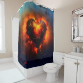 ハート シャワーカーテン (インサイチュ)