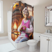 ハート シャワーカーテン (インサイチュ)