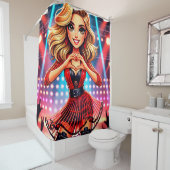 ハート シャワーカーテン (インサイチュ)