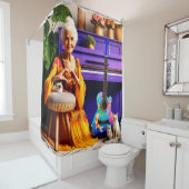 ハート シャワーカーテン (インサイチュ)