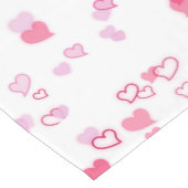 ハート ショートテーブルランナー (コーナー)