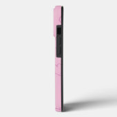 ハート シンプル 手描き 落書き ピンク Case-Mate iPhoneケース (裏面 / 左)