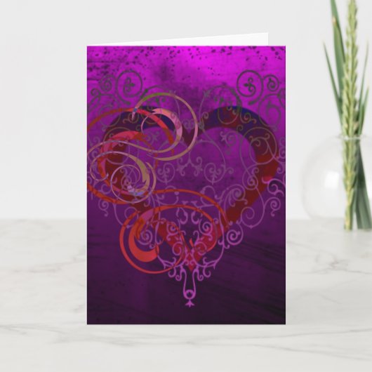 ハート シーズンカード (正面)