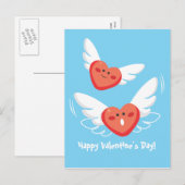 ハート シーズンポストカード (正面/裏面)