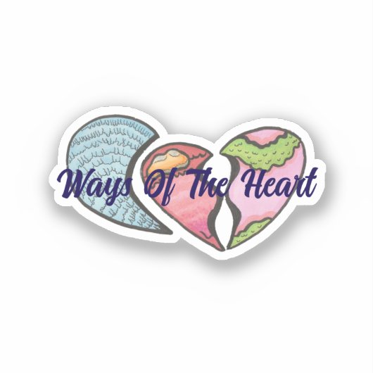 ハート シール (正面)