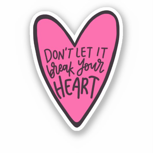 ハート シール (正面)