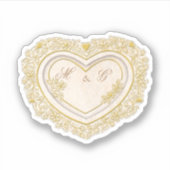 ハート シール (正面)