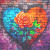 ハート シール (正面)