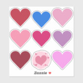 ハート シール (シート)