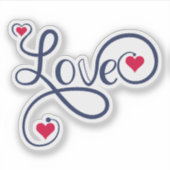 ハート シール (正面)