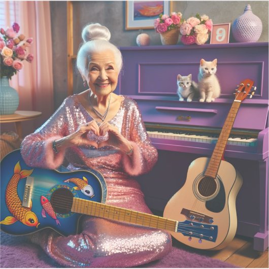 ハート シール (正面)