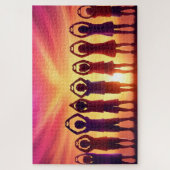 ハート ジグソーパズル (縦)