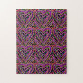 ハート ジグソーパズル (縦)