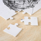 ハート ジグソーパズル (側面)