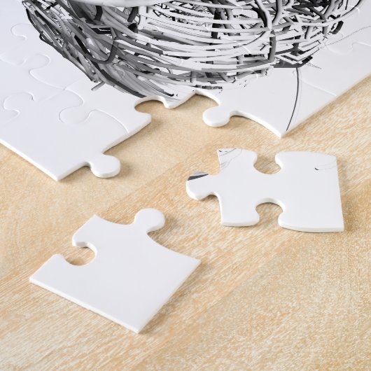 ハート ジグソーパズル (側面)