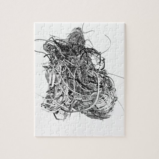 ハート ジグソーパズル (縦)