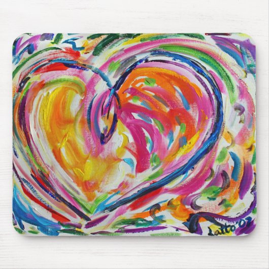 ハート・ジョイマウスパッド マウスパッド (正面)