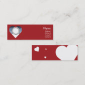 ハート スキニー名刺 (正面/裏面)