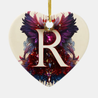 ハート セラミックオーナメント