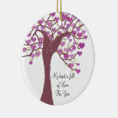 ハート セラミックオーナメント (右)