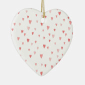 ハート セラミックオーナメント (右)