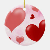 ハート セラミックオーナメント (裏面)