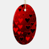 ハート セラミックオーナメント (右)