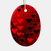 ハート セラミックオーナメント (裏面)