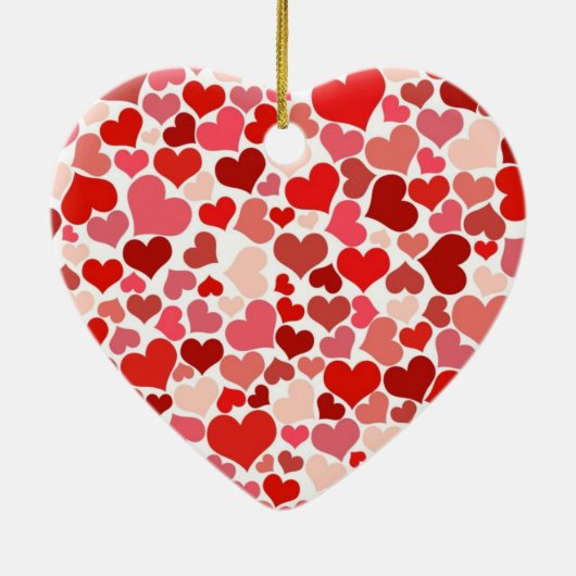 ハート セラミックオーナメント (裏面)