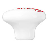 ハート セラミックノブ (側面)