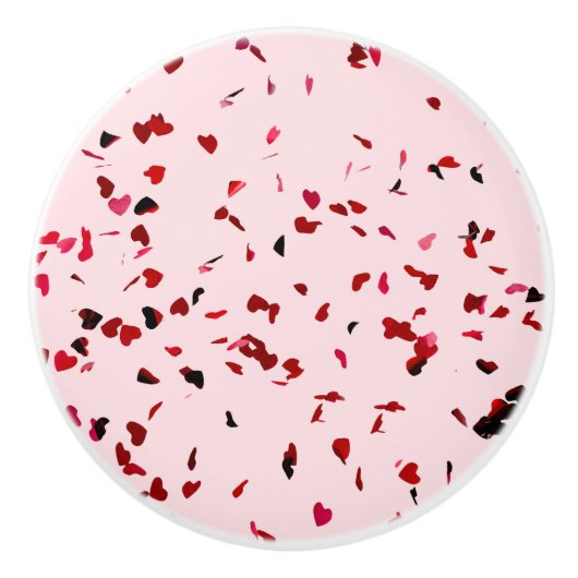 ハート セラミックノブ (正面)