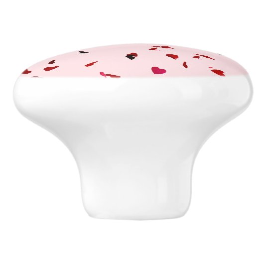 ハート セラミックノブ (側面)