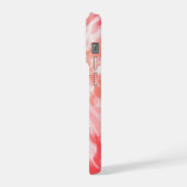 ハート タイダイ モノグラム iPhoneケース (左側面)