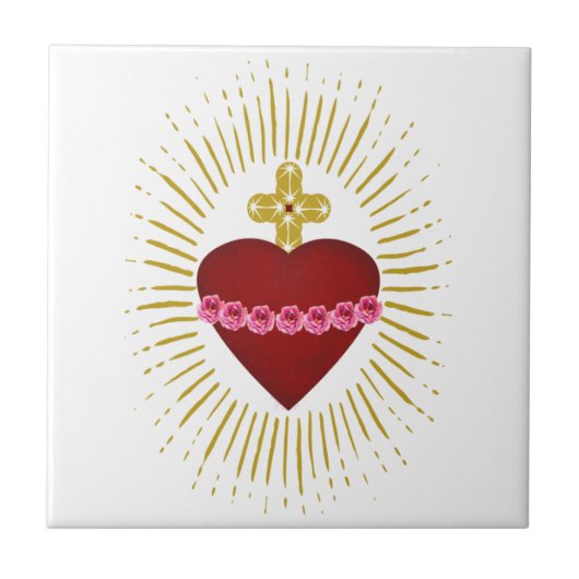 ハート タイル (正面)