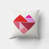 ハート タングラム クッション (裏面)