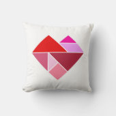 ハート タングラム クッション (正面)