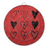 ハート ダーツボード (正面)