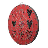 ハート ダーツボード (正面右)