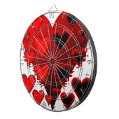 ハート ダーツボード (正面右)