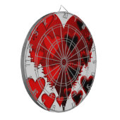 ハート ダーツボード (正面左)