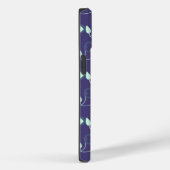 ハート チェリー 青 Case-Mate iPhoneケース (裏面 / 右)