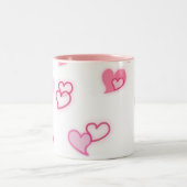 ハート ツートーンマグカップ (中央)