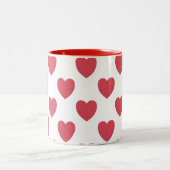 ハート ツートーンマグカップ (中央)